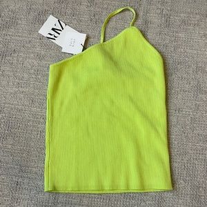 NWT Zara One Shoulder Camisole